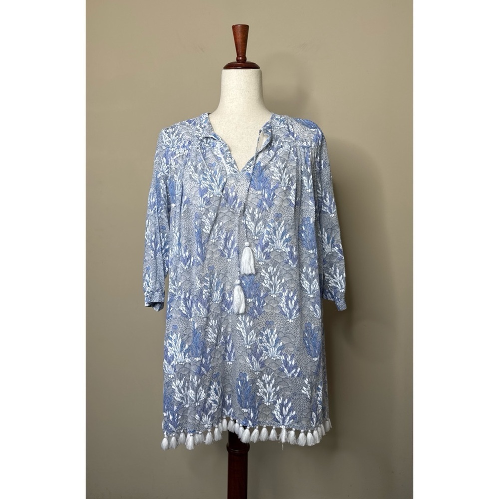 Roller Rabbit Serafina Cover Up Tunic Size XS